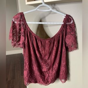 American eagle lace top